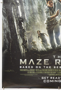 THE MAZE RUNNER (Bottom Left) Cinema One Sheet Movie Poster