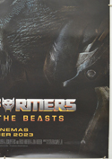 TRANSFORMERS: RISE OF THE BEASTS (Bottom Right) Cinema One Sheet Movie Poster