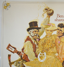 PAINT YOUR WAGON (Top Left) Cinema 4 Sheet Movie Poster