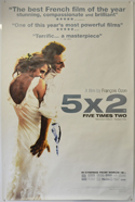 5 X 2 Cinema 4 Sheet Movie Poster