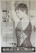 THE GIRL ON THE BRIDGE Cinema 4 Sheet Movie Poster