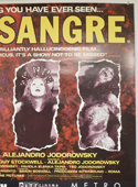 SANTA SANGRE (Top Right) Cinema 4 Sheet Movie Poster