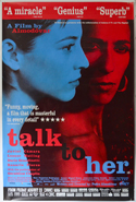 TALK TO HER Cinema 4 Sheet Movie Poster