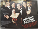 BRIGHT YOUNG THINGS Cinema Quad Movie Poster