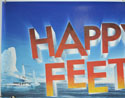 HAPPY FEET (Top Left) Cinema Quad Movie Poster