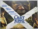 THE LAST KING OF SCOTLAND Cinema Quad Movie Poster