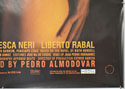 LIVE FLESH (Bottom Right) Cinema Quad Movie Poster