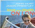 LOVE AND DEATH ON LONG ISLAND (Top Left) Cinema Quad Movie Poster