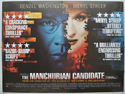 THE MANCHURIAN CANDIDATE Cinema Quad Movie Poster