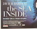 THE SEA INSIDE (Bottom Left) Cinema Quad Movie Poster