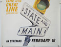 STATE AND MAIN Cinema Double Crown Movie Poster