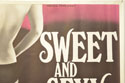 SWEET AND SEXY (Top Right) Cinema Quad Movie Poster