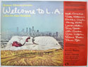 WELCOME TO L.A. Cinema Quad Movie Poster