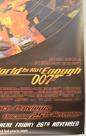 007 : THE WORLD IS NOT ENOUGH (Bottom Right) Cinema 4 Sheet Movie Poster