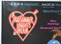 A MIDSUMMER NIGHT’S DREAM (Top Left) Cinema Quad Movie Poster
