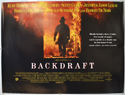 BACKDRAFT Cinema Quad Movie Poster