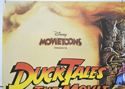 DUCKTALES THE MOVIE: TREASURE OF THE LOST LAMP (Top Left) Cinema Quad Movie Poster