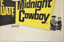 THE GRADUATE / MIDNIGHT COWBOY (Bottom Right) Cinema Quad Movie Poster