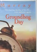GROUNDHOG DAY (Top Right) Cinema One Sheet Movie Poster