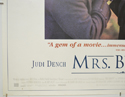 MRS BROWN (Bottom Left) Cinema Quad Movie Poster
