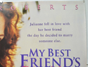 MY BEST FRIEND’S WEDDING (Top Right) Cinema Quad Movie Poster