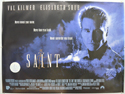 THE SAINT Cinema Quad Movie Poster
