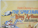 SPACEMAN AND KING ARTHUR / DUMBO (Top Left) Cinema Quad Movie Poster