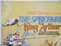 SPACEMAN AND KING ARTHUR / DUMBO (Top Left) Cinema Quad Movie Poster