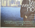 TWO WEEKS NOTICE (Bottom Left) Cinema Quad Movie Poster