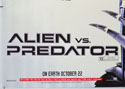 ALIEN VS PREDATOR (Bottom Left) Cinema Quad Movie Poster