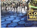 STAR WARS : THE CLONE WARS (Bottom Left) Cinema Quad Movie Poster