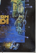 STAR WARS : SPECIAL EDITION SET (Return Of The Jedi poster – Bottom Right) Cinema One Sheet Movie Poster