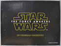 STAR WARS : THE FORCE AWAKENS Cinema Quad Movie Poster