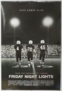FRIDAY NIGHT LIGHTS Cinema One Sheet Movie Poster