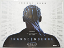 TRANSCENDENCE Cinema Quad Movie Poster