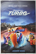 TURBO Cinema One Sheet Movie Poster