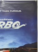 TURBO (Top Right) Cinema One Sheet Movie Poster