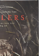 ANTLERS (Top Right) Cinema One Sheet Movie Poster