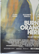 THE BURNT ORANGE HERESY (Bottom Left) Cinema One Sheet Movie Poster