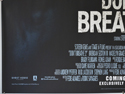 DON’T BREATHE 2 (Bottom Left) Cinema Quad Movie Poster
