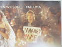 MARRY ME (Top Right) Cinema Quad Movie Poster