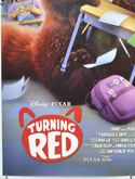 TURNING RED (Bottom Left) Cinema One Sheet Movie Poster
