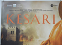 KESARI (Top Left) Cinema Quad Movie Poster