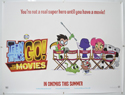TEEN TITANS GO TO THE MOVIES Cinema Quad Movie Poster