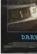D.A.R.Y.L. (Bottom Left) Cinema One Sheet Movie Poster