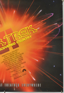 STAR TREK VI - THE UNDISCOVERED COUNTRY (Bottom Right) Cinema One Sheet Movie Poster