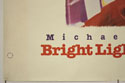 BRIGHT LIGHTS BIG CITY (Bottom Left) Cinema Quad Movie Poster