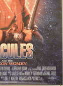 HERCULES AND THE AMAZON WOMEN (Bottom Right) Cinema One Sheet Movie Poster