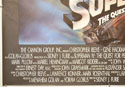 SUPERMAN IV : THE QUEST FOR PEACE (Bottom Left) Cinema Quad Movie Poster