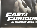 FAST AND FURIOUS 7 (Bottom Left) Cinema Quad Movie Poster